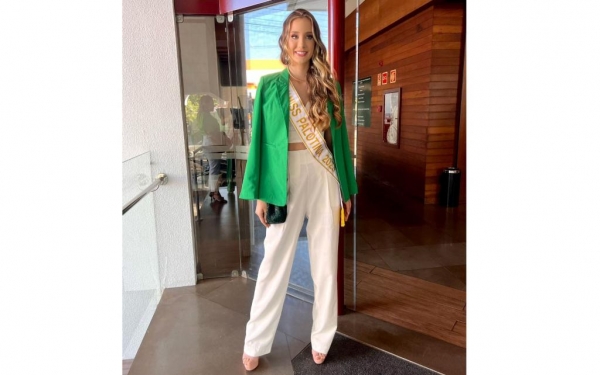 Miss Palotina Laila Cristina Frizon. Foto: Divulgação.