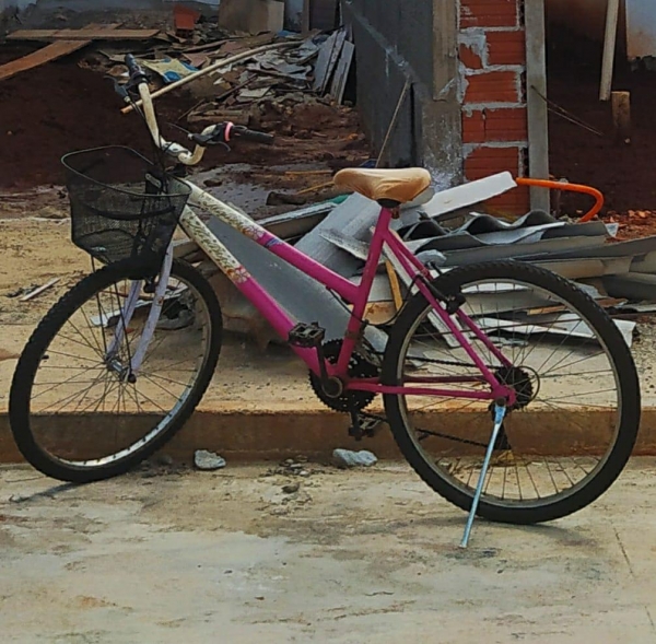 Bicicleta furtada. Foto: Divulgação.