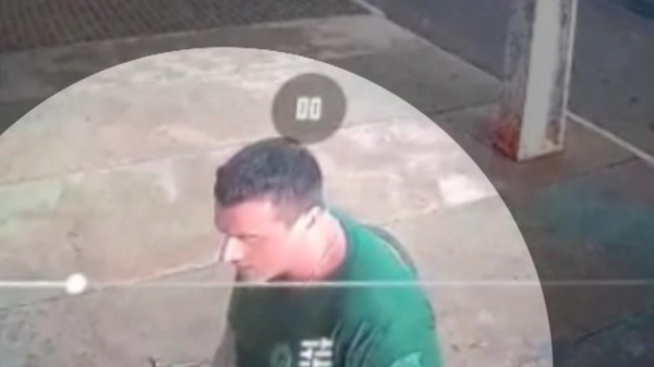 Everaldo Link foi registrado agredindo adolescente — Foto: Reprodução