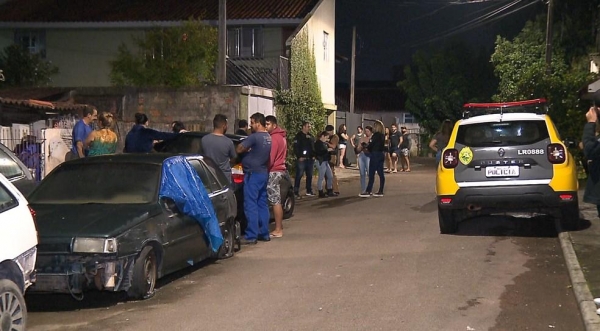 Casal foi assassinado na Cidade Industrial de Curitiba — Foto: RPC