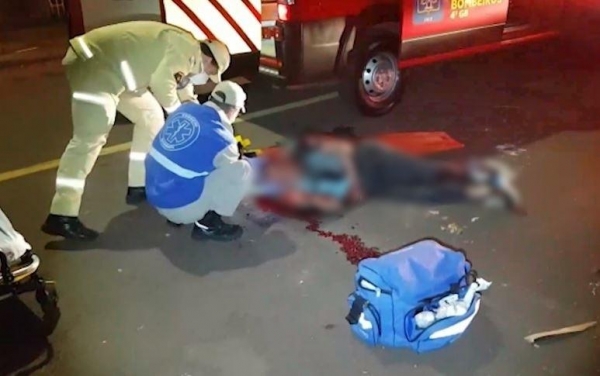 No local, um homem de 34 anos foi agredido com tijoladas e uma barra de ferro. Foto: CGN.