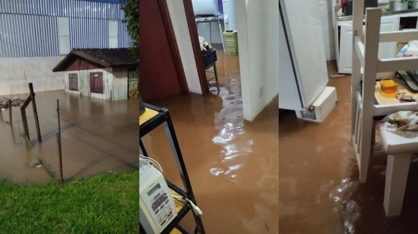 Fotos: Defesa Civil/Corpo de Bombeiros