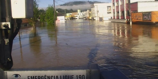 Foto: Videomonitoramento/Governo de SC