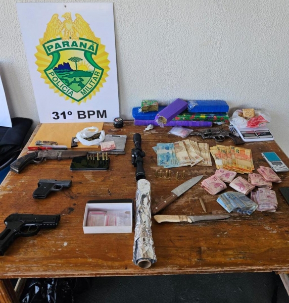 Ponto de tráfico. Foto: PMPR