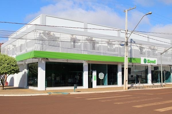 Agência da Sicredi Progresso em Nova Santa Rosa. Foto: Assessoria.
