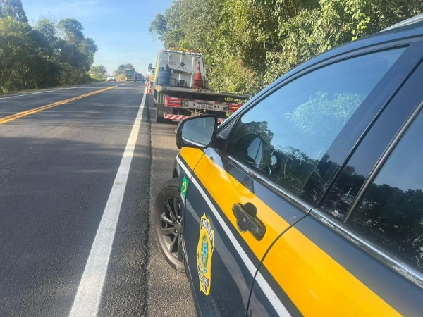 Condutor de carro morre após sair da pista e bater em árvore na BR-373, no Paraná — Foto: PRF