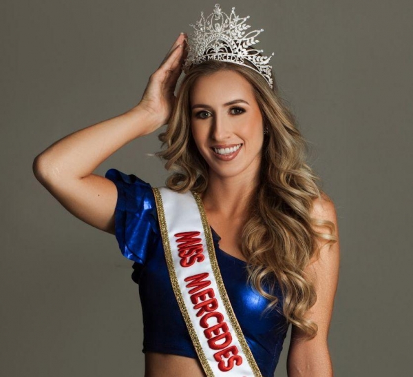 Bianca Ressel Moenster é eleita Miss Mercedes 2024. Foto: Divulgação.