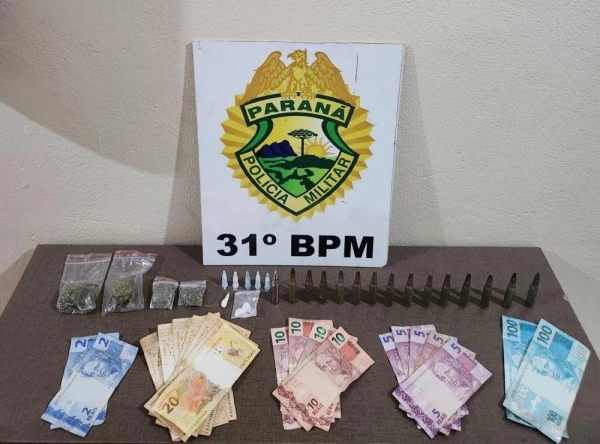 A casa era ocupada por dois moradores. Foto: PMPR