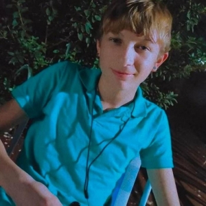 Luís Fernando Chiarentin, 14 anos. Foto: Arquivo familiar.