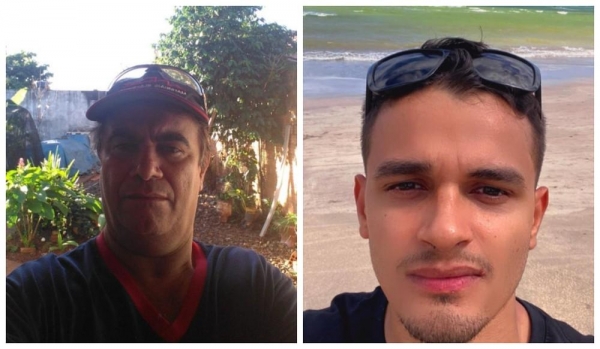 Pai e filho morrem após motocicleta que estavam ser atingida por carro no PR; pai levava filho para o trabalho — Foto: Reprodução RPC