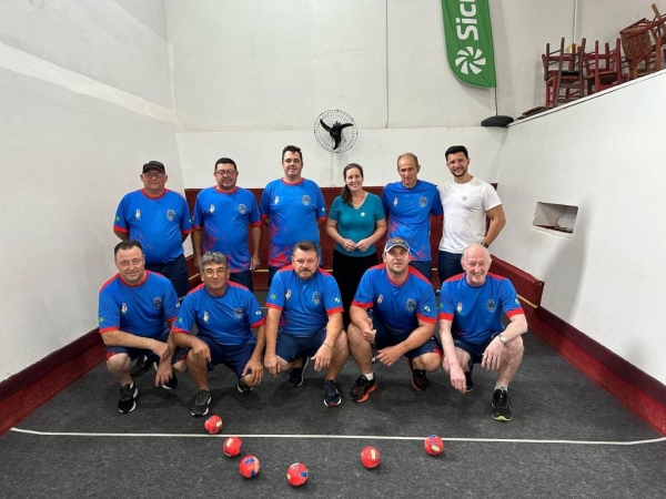 Equipe de Palotina terminou a etapa em primeiro lugar em seu grupo. Foto: Assessoria