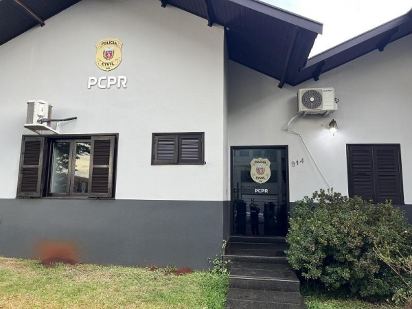 Delegacia de Policia Civil e Palotina. Foto: Portal Nova Santa Rosa.