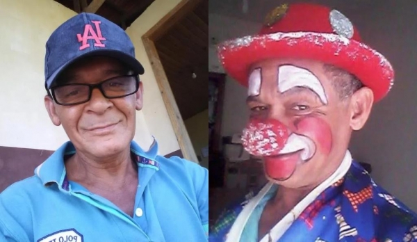 Palhaço Chumbrega estava desaparecido desde o dia 9 de maio; corpo foi encontrado esquartejado (Foto: Reprodução/ Redes Sociais)