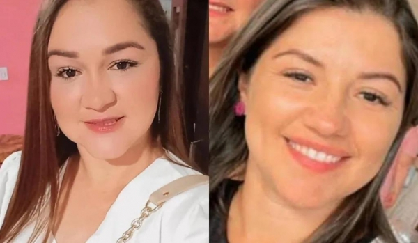 Daniele e Graziele Jusviak morreram em acidente em Turvo (Foto: reprodução / redes sociais)