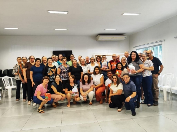 Representantes da terceira idade se reuniram para planejar as atividades de 2026. Foto: Assessoria,