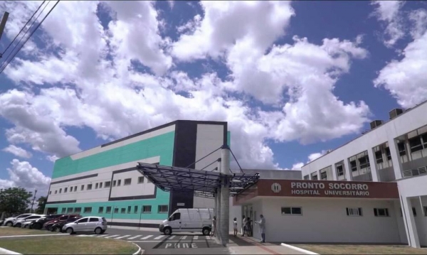 O estudante foi encaminhado ao Hospital Universitário de Londrina, mas faleceu em decorrência de complicações causadas pelo episódio — Foto: HU Londrina/Divulgação