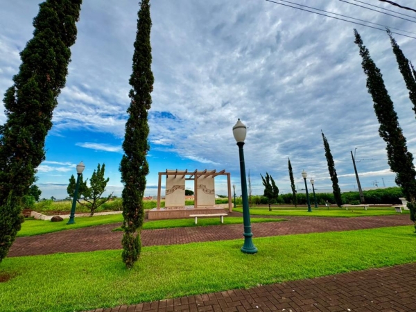 Praça da Música. Foto: Scheila Marini/Portal Nova Santa Rosa.