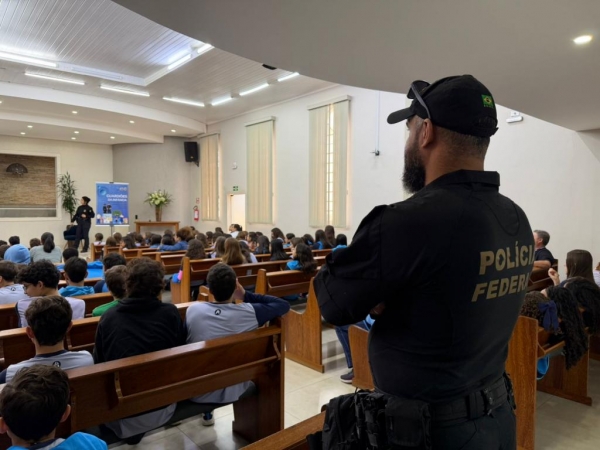 O projeto Guardiões da Infância é uma iniciativa de abrangência nacional da Polícia Federal. Foto: Policia Federal.