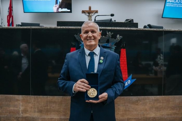 Presidente da Sicredi Progresso PR/SP, Inácio Cattani. Foto: Assessoria.