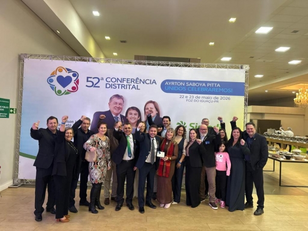 Foto: Divulgação (Rotarianos de Palotina, Terra Roxa e Guaíra, com o Governador Assistente do Setor 2 do Distrito 4640, Vinicius Chiella Sauer)