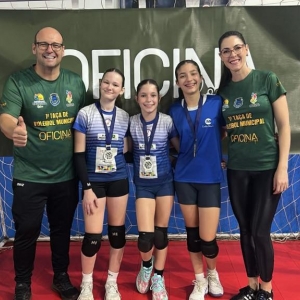 Com arquibancadas lotadas, o público acompanhou partidas emocionantes e de alto nível técnico, que definiram os campeões da competição. Foto: Assessoria.