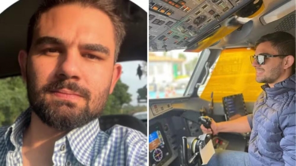 Engenheiro Gustavo Henrique Lara tinha 27 anos e sonhava em ser piloto — Foto: Reprodução/Redes Sociais