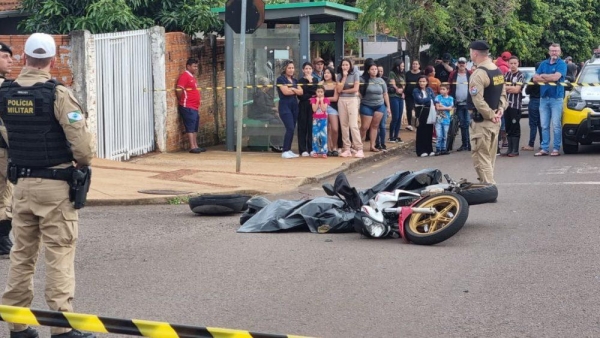 Rapaz morto na tarde de hoje, Foto: CGN